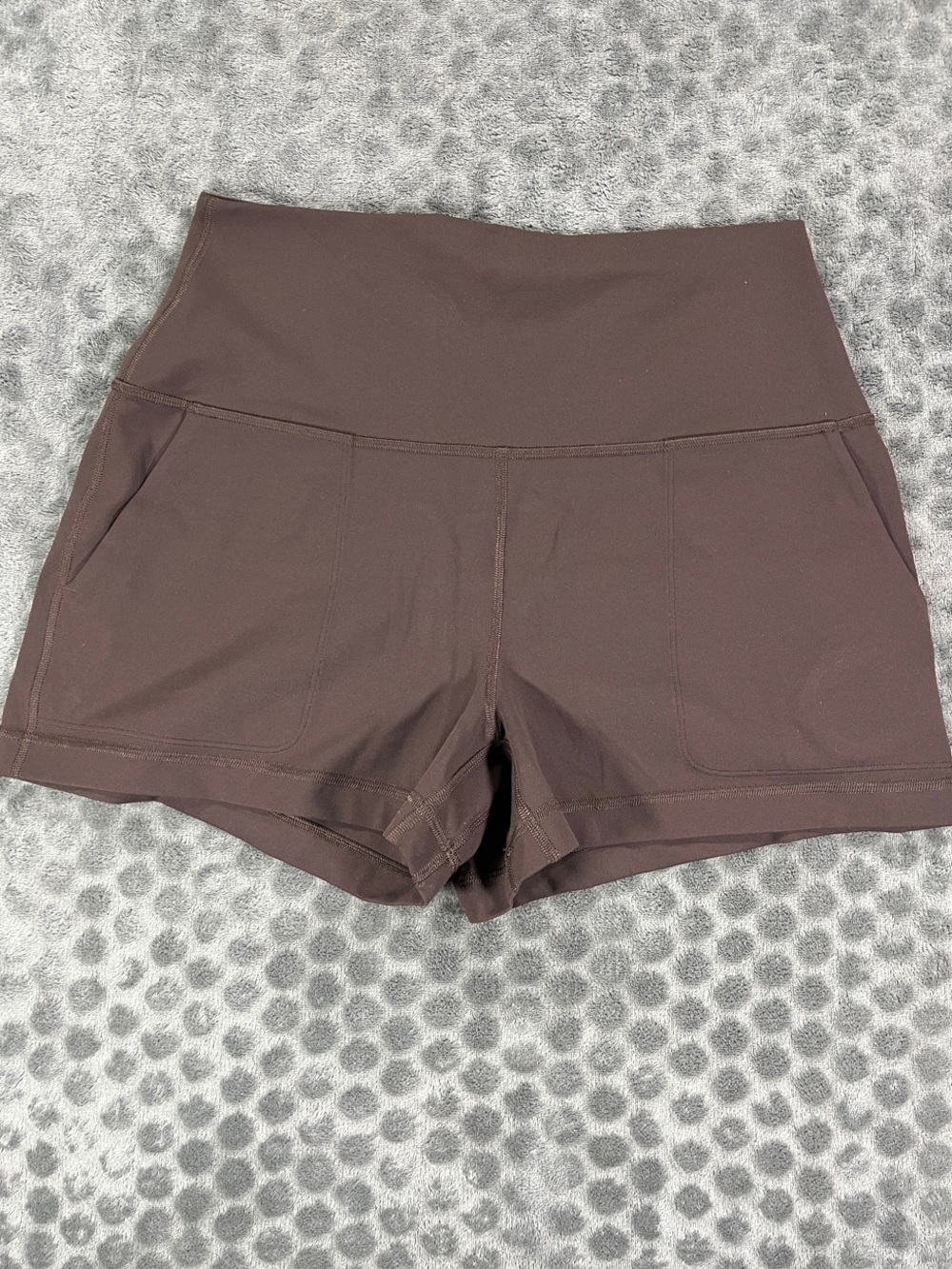 lululemon athletica Align Classic-Fit High-Rise Short 3" Espresso size 6